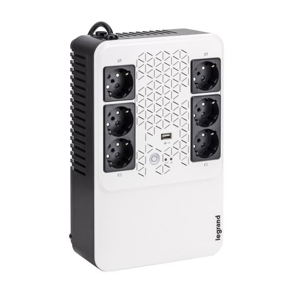 SAI LEGRAND KEOR MULTIPLUG 800VA 480W 6 TOMAS SHUKO/IT [LG-310082]