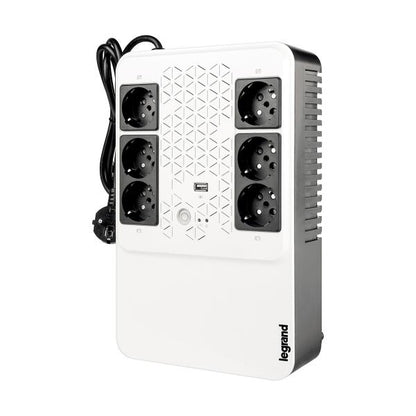 SAI LEGRAND KEOR MULTIPLUG 800VA 480W 6 TOMAS SHUKO/IT [LG-310082]