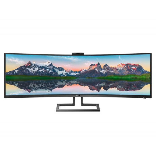 PHILIPS MONITOR CURVO 49 LED VA SUPERWIDE 32:9 5120X1440 5MS 450CDM, HDMI/DP/USB, WEBCAM, DOCKING STATION USB-C, MULTIMEDIALE [499P9H]