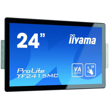 iiyama ProLite TF2415MC-B2 Monitor PC 60,5 cm (23.8") 1920 x 1080 Pixel Full HD VA Touch screen Multi utente Nero [TF2415MC-B2]