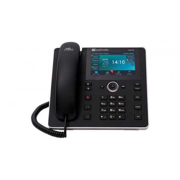 Audiocodes SFB C450HD IP-Phone PoE GbE black UC-C450HDEG [UC-C450HDEG]