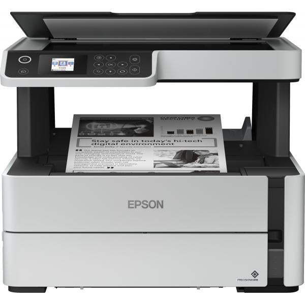 EPSON MULTIF. INK A4 B/N, ECOTANK ET-M2170, 20PPM, FRONTE/RETRO, USB/LAN/WIFI, 3 IN 1 [C11CH43401]