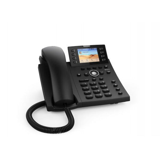 Snom D335 IP Desk Phone: 12 SIP accounts, 2 PoE Gigabit ports, 32 self labeling function keys 8 physical (PSU not included) 00004390 [00004390]