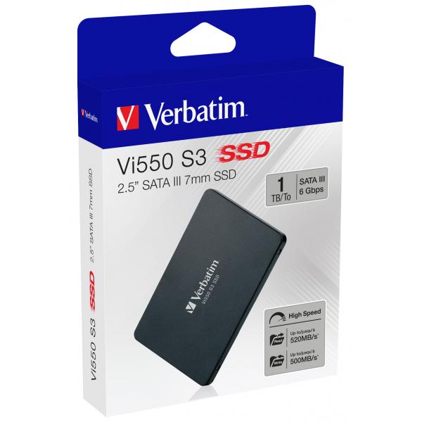 VERBATIM SSD INTERNO VI550 1TB 2,5 SATA 6GB/S R/W 520/400 [49353]