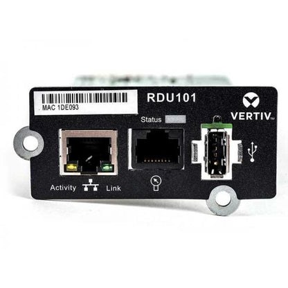 Vertiv IntelliSlot RDU101 Interno Ethernet 100 Mbit/s [RDU101]