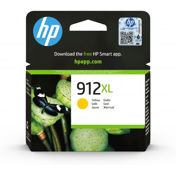 CARRO DE TINTA AMARILLA HP NO. 912XL PARA OFFICEJET 8012, 8013, 8014, 8015, 8022, 8024, 8025, 8035 TS [3YL83AE]