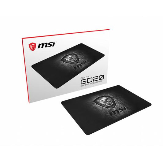 MSI MOUSEPAD GAMING AGILITY GD20, BASE ANTISCIVOLO [J02-VXXXXX4-EB9]