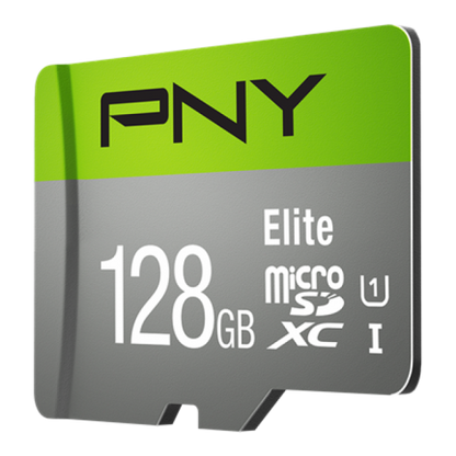 PNY Elite 128 GB MicroSDXC UHS-I Classe 10 [P-SDU128V11100EL-GE]