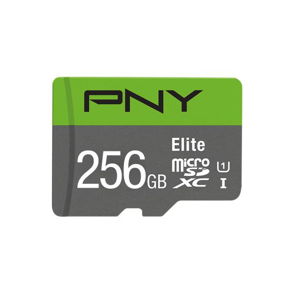 PNY Elite 256 GB MicroSDXC UHS-I Classe 10 [P-SDU256V11100EL-GE]