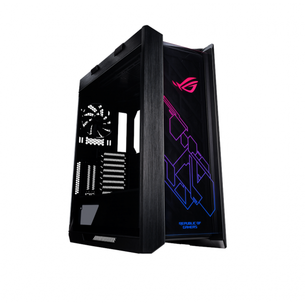 ASUS CASE GAMING GX601 ROG STRIX HELIOS BLACK MID TOWER, 8+2 SLOT ESPANSIONE, 3X140MM FRONT, 1X140MM [90DC0020-B39000]