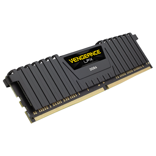 CORSAIR RAM VENGEANCE LPX 16GB 2X8GB DDR4 3600 PC4-28800 C18 1.35V - BLACK [CMK16GX4M2D3600C18]