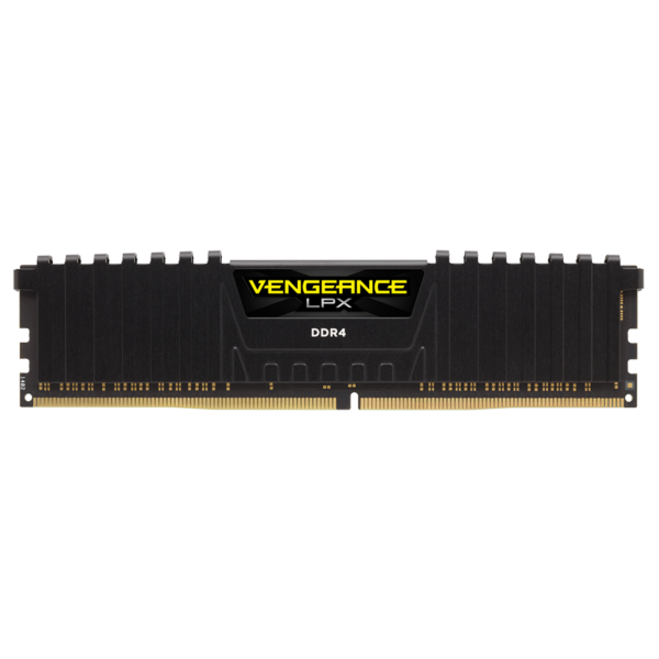 CORSAIR RAM VENGEANCE LPX 16GB 2X8GB DDR4 3600 PC4-28800 C18 1.35V - BLACK [CMK16GX4M2D3600C18]