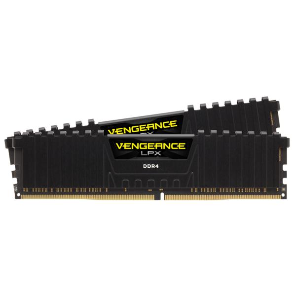 CORSAIR RAM VENGEANCE LPX 16GB 2X8GB DDR4 3600 PC4-28800 C18 1.35V - BLACK [CMK16GX4M2D3600C18]