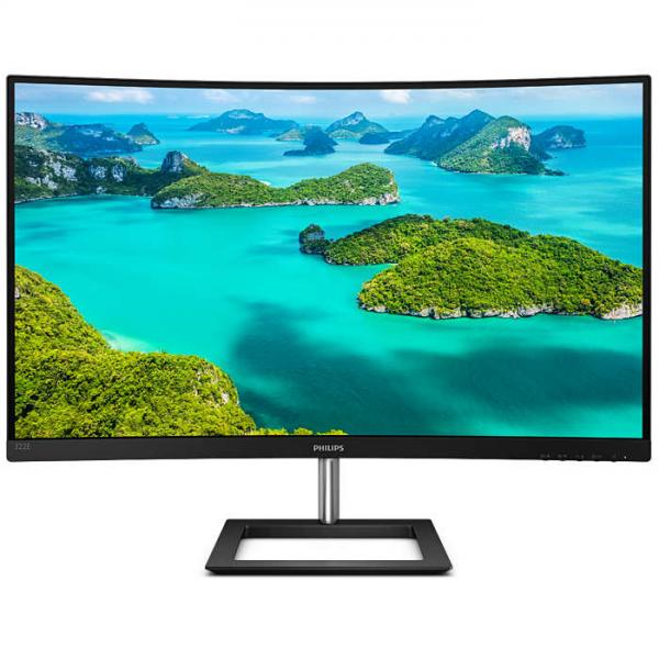 Philips E Line 322E1C/00 monitor piatto per PC 80 cm (31.5") Quad HD LCD Curvo Nero [322E1C/00]