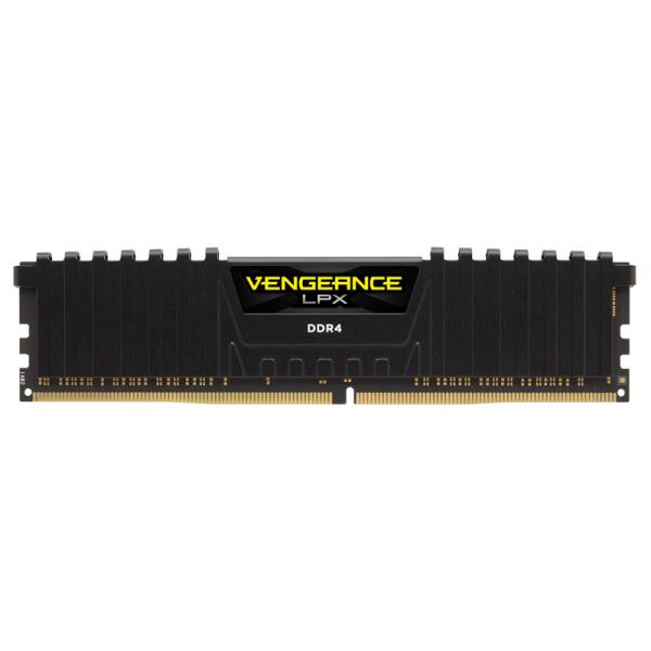 CORSAIR RAM VENGEANCE LPX 32GB 2X16GB DDR4 3200 PC4-25600 C16 1.35V DESKTOP MEMORY - BLACK [CMK32GX4M2E3200C16] 