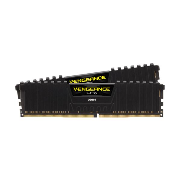 CORSAIR RAM VENGEANCE LPX 32GB 2X16GB DDR4 3200 PC4-25600 C16 1.35V DESKTOP MEMORY - BLACK [CMK32GX4M2E3200C16] 