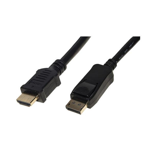 Link Accessori LKCDPH18 cavo e adattatore video 1,8 m DisplayPort HDMI tipo A (Standard) Nero [LKCDPH18]