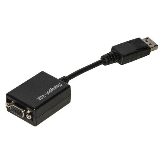 Link Accessori LKADAT19 cavo e adattatore video 0,15 m VGA (D-Sub) DisplayPort Nero [LKADAT19]