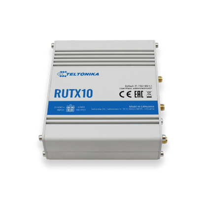 Teltonika-RUTX10-Router WAN industiale, con funzionalit firewall e VPN avanzate. RUTX10000000 [RUTX10000000]