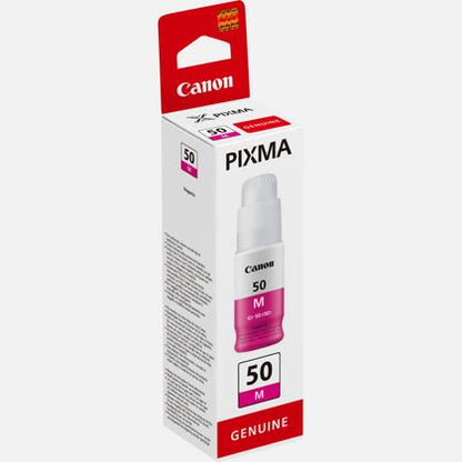 Canon GI-50 M, Resa elevata, Flacone d'inchiostro, Magenta [3404C001]