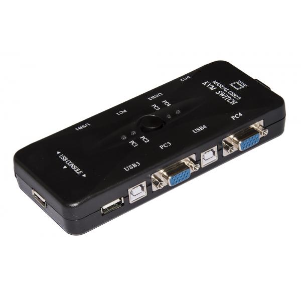 Link Accessori LKKWM4 switch per keyboard-video-mouse (kvm) Nero [LKKWM4]