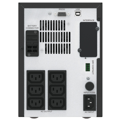 APC Easy UPS SMV gruppo di continuità (UPS) A linea interattiva 1,5 kVA 1050 W 6 presa(e) AC [SMV1500CAI]