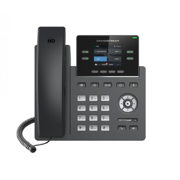 Grandstream GRP-2612, IP NETWORK TELEPHONE-2 account SIP, Porte Ethernet da 10/100 Mbps GRP-2612 [GRP-2612]