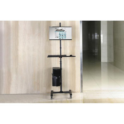 Digitus Mobile Workstation - Monitor Mount + PC Holder [DA-90374]