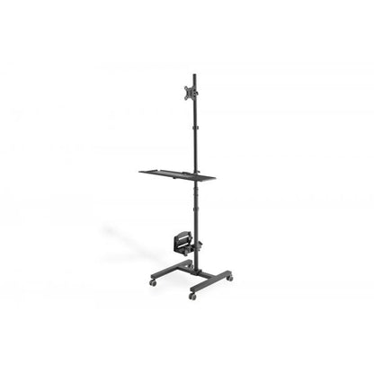 Digitus Mobile Workstation - Monitor Mount + PC Holder [DA-90374]