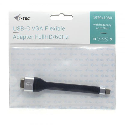 i-tec USB-C Flat VGA Adapter 1920 x 1080p/60 Hz [C31FLATVGA60HZ]