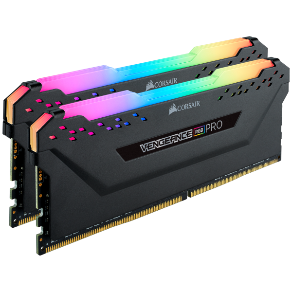 CORSAIR RAM VENGEANCE RGB PRO 16GB 2X8GB DDR4 3600 PC4-28800 C18 1.35V [CMW16GX4M2D3600C18] 