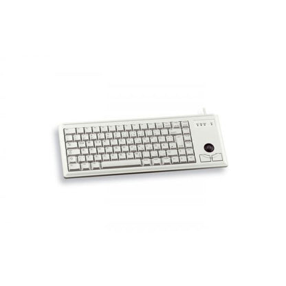 Cherry G84-4400 TRACKBALL - Mechanical Keyboard - Corded - QWERTY - Gray [G84-4400LUBEU-0]