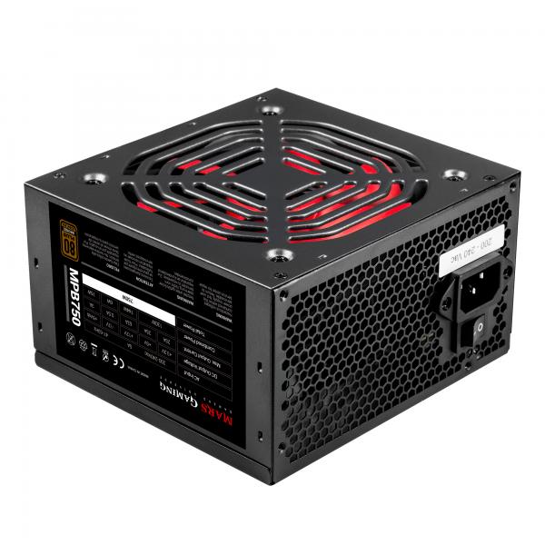 MARS GAMING ALIM. MPB750 750W 80PLUS BRONZE 230V, AI-RPM, DC-DC TECH [MPB750]