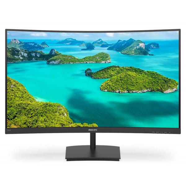 Philips E Line 241E1SCA/00 Monitor PC 59,9 cm (23.6") 1920 x 1080 Pixel Full HD LCD Nero [241E1SCA/00]