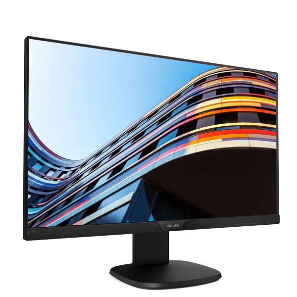 PHILIPS MONITOR 23,8, LED IPS 16:9 FHD 5MS 250 CDM, VGA/HDMI, PIVOT, MULTIMEDIALE [243S7EHMB]