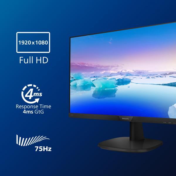 Philips V Line Full HD LCD Monitor 273V7QDAB/00 [273V7QDAB/00]