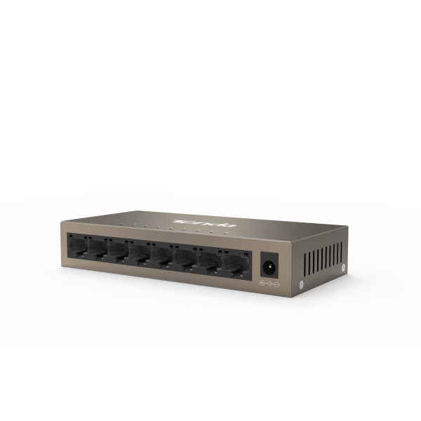 TENDA SWITCH 8 PORTE GIGABIT IEEE 802.3/U/X/AB, SWITCHING 16GBPS, PROTEZIONE VULMINI 6KV [TEG1008M]