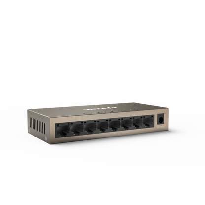 TENDA SWITCH 8 PORTE GIGABIT IEEE 802.3/U/X/AB, SWITCHING 16GBPS, PROTEZIONE VULMINI 6KV [TEG1008M]