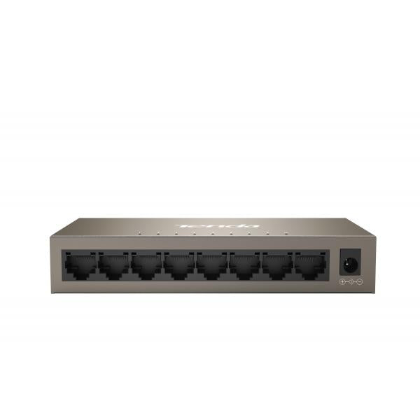 TENDA SWITCH 8 PORTE GIGABIT IEEE 802.3/U/X/AB, SWITCHING 16GBPS, PROTEZIONE VULMINI 6KV [TEG1008M]