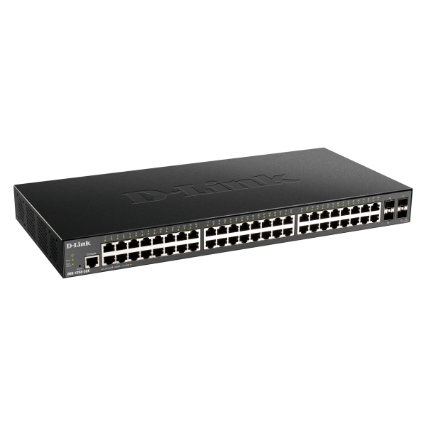 D-LINK SWITCH 48 PORTE GIGABIT SMART MANAGED [DGS-1250-52X]