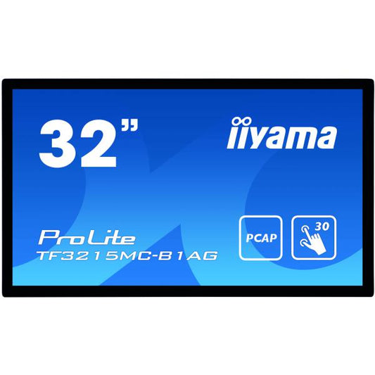 Iiyama ProLite 32 inch - Full HD LED Touch Monitor - 1920x1080 [TF3215MC-B1AG]