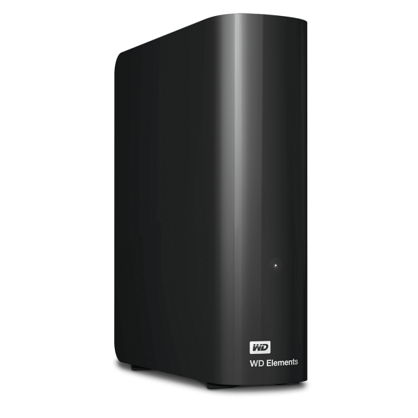 Western Digital Elements Desktop External Hard Drive 12000GB Black [WDBWLG0120HBK-EESN] 