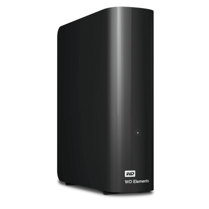 Western Digital Elements Desktop External Hard Drive 12000GB Black [WDBWLG0120HBK-EESN] 