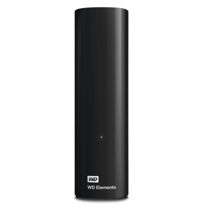 Western Digital Elements Desktop External Hard Drive 12000GB Black [WDBWLG0120HBK-EESN] 