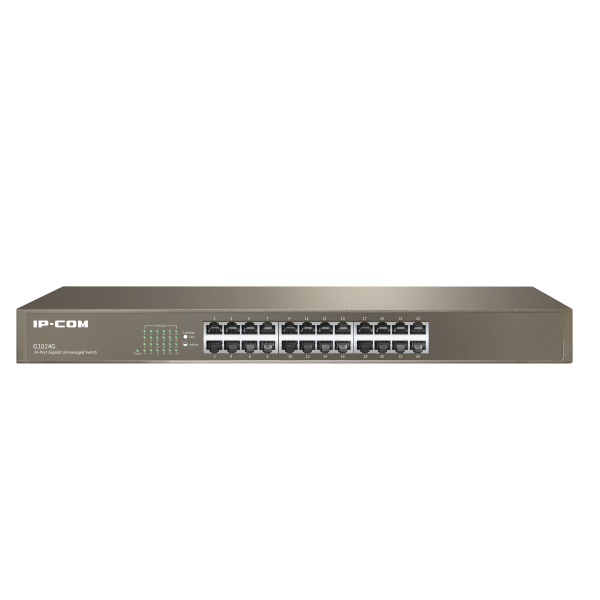 IP-COM Networks Conmutador de red G1024G Gigabit Ethernet L2 no administrado (10/100/1000) Bronce [G1024G] 