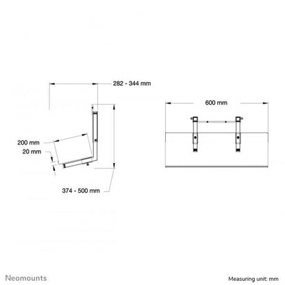 Soporte para mueble para TV de plasma Neomounts [PLASMA-M2250KEYB]