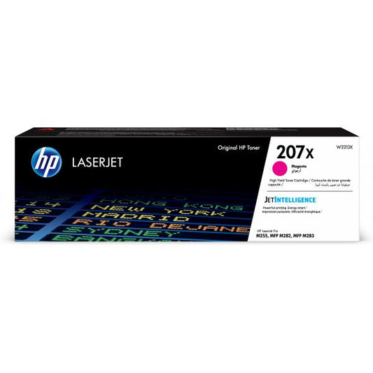 HP Cartuccia toner magenta originale LaserJet 207X ad alta capacità [W2213X]