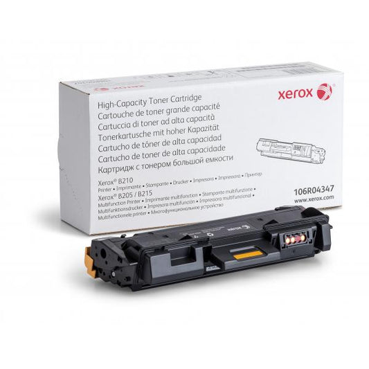 Xerox Cartuccia toner Nero a High capacity da 3000 Pagine per Stampante  B210, Stampante multifunzione  B205/  B215 (106R04347) [106R04347]