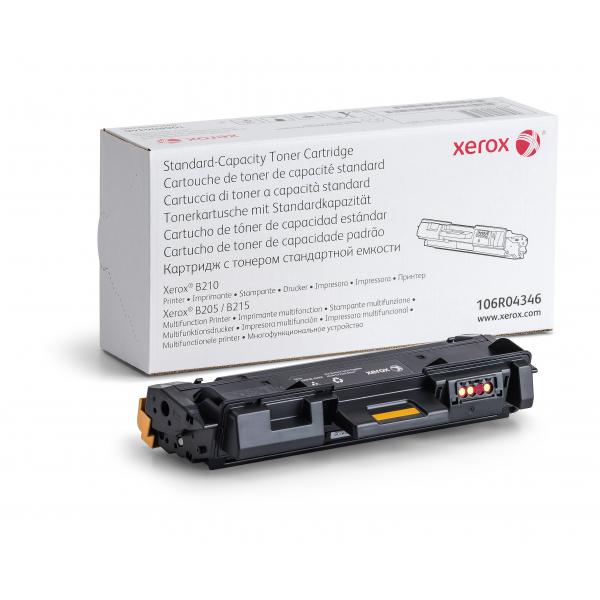 Xerox Cartuccia toner Nero a Capacità standard da 1500 Pagine per Stampante  B210, Stampante multifunzione  B205/  B215 (106R04346) [106R04346]