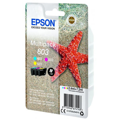 Epson Multipack 3-colours 603 Ink [C13T03U54010]